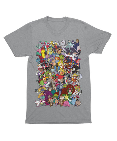 Top Notchy Saturday Morning Cartoons Men's/Unisex T-Shirt For Men 8Ball
